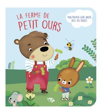 FERME DE PETIT OURS - LIVRE EN RELIEF