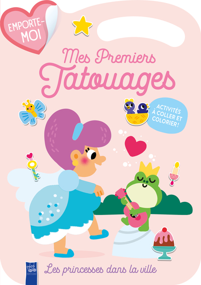 MES PREMIERS TATOUAGES -PRINCESSE ET SA GRENOUILLE