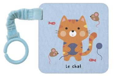 LE CHAT - LIVRE POUSSETTE EN TISSU