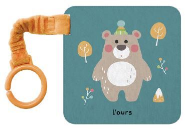 L´OURS - LIVRE POUSSETTE EN TISSU