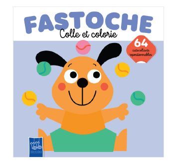 FASTOCHE - LE CHIEN - COLLE ET COLORIE
