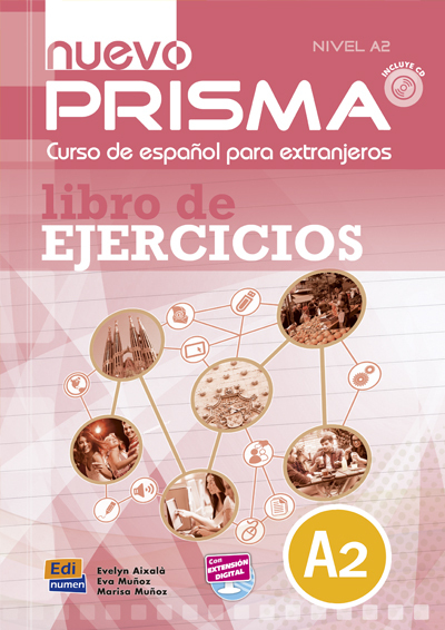 NUEVO PRISMA A2 LIBRO DE EJERCICIOS CON CD