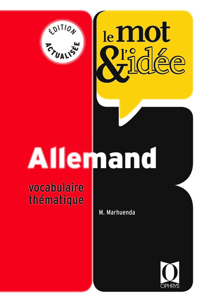 ALLEMAND - VOCABULAIRE THEMATIQUE