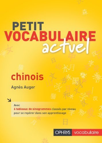 PETIT VOCABULAIRE ACTUEL CHINOIS