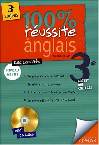 100% REUSSITE ANGLAIS 3EME
