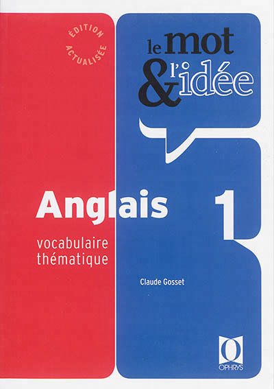 MOT ET L´IDEE - ANGLAIS 1