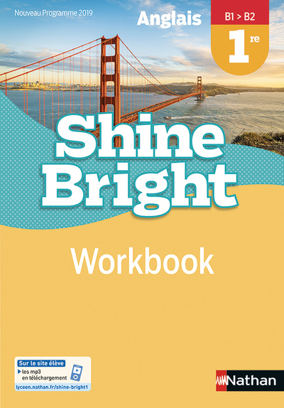 SHINE BRIGHT 1RE WORKBOOK 2019