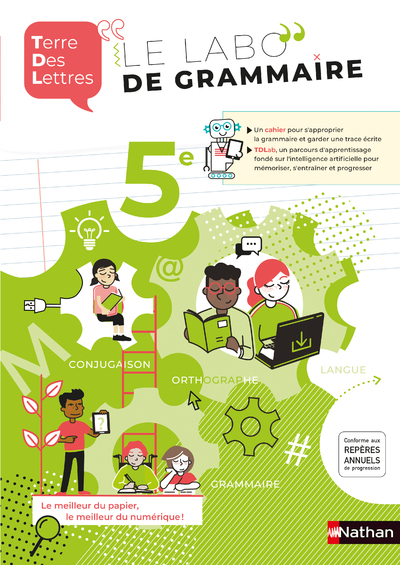TERRE DES LETTRES 5EME - CAHIER DE FRANCAIS - 2020