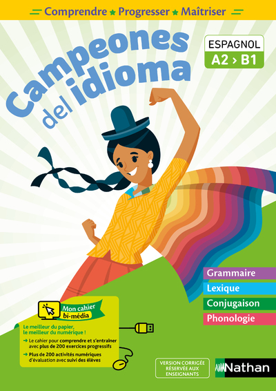 CAMPEONES DEL IDIOMA - CAHIER - A2 > B1