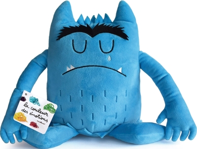 PELUCHE BLEUE COULEUR EMOTIONS