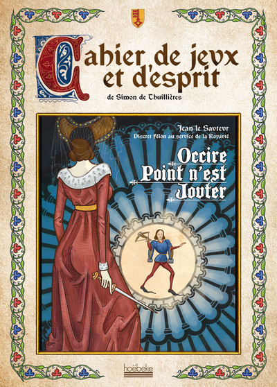 CAHIER DE JEUX ET D´ ESPRIT DE SIMON DE THUILLIERES