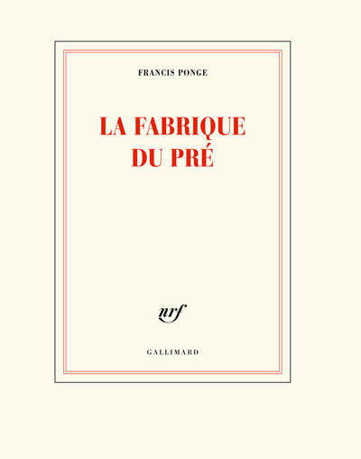 FABRIQUE DU PRE