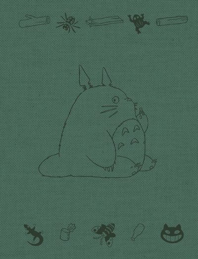 GHIBLI : CARNET TOILE TOTORO