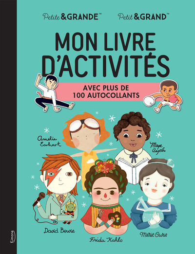 MON LIVRE D´ACTIVITES - PETITE & GRANDE - AVEC PLUS DE 100 AUTOCOLLANTS