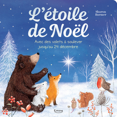 L´ETOILE DE NOEL - AVEC DES VOLETS A SOULEVER JUSQU´AU 24 DECEMBRE
