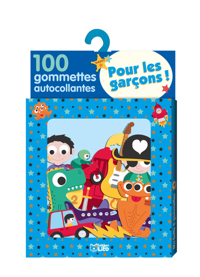 100 GOMMETTES POUR LES GARCONS BOI. C