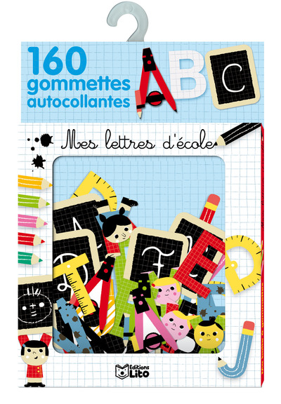 MA BOITE A GOMMETTES : MES LETTRES D´ECOLE