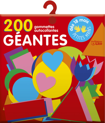 200 GOMMETTES GEANTES - PETITES MAINS - SACHET