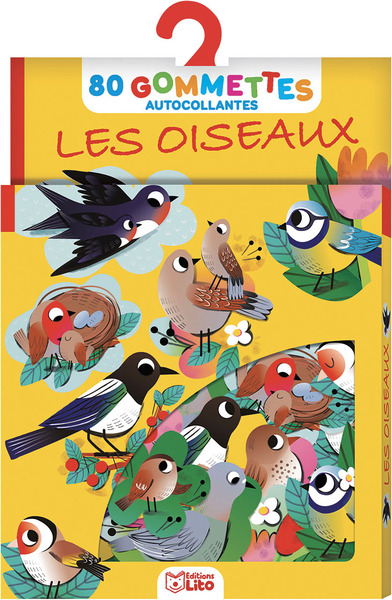 LES GOMMETTES LES OISEAUX