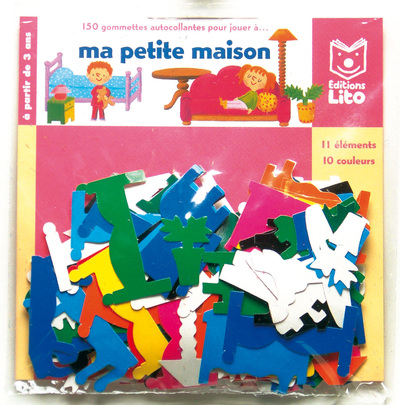 150 GOMMETTES JOUER MAISON