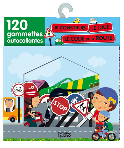 JE CONSTRUIS, JE JOUE AVEC LES GOMMETTES : LE CODE DE ROUTE