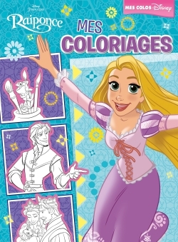 RAIPONCE, MES COLORIAGES