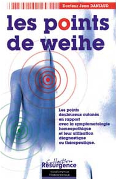 POINTS DE WEIHE - CORRESP. HOMEOPATHIQUE