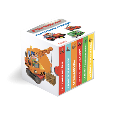MA PETITE BIBLIOTHEQUE P´TITS VEHICULES