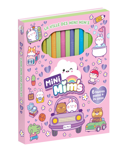 LA VILLE DES MINI MIM S (COFFRET FEUTRES)