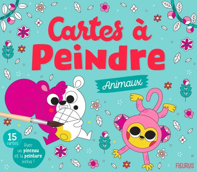CARTES A PEINDRE - ANIMAUX