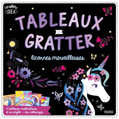 TABLEAUX A GRATTER - LICORNES MERVEILLEUSES