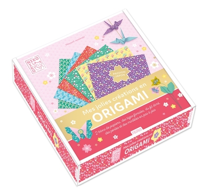 MES JOLIES CREATIONS EN ORIGAMI - NIKO NIKO (COFFRET) - JOUET