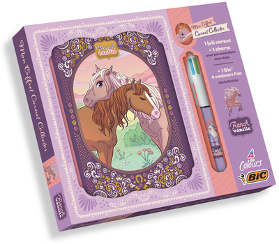 COFFRET CARNET COLLECTOR (AVEC BIC) - RANCH VANILLE