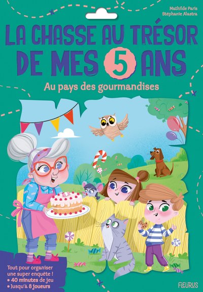 CHASSE AU TRESOR DE MES 5 ANS - AU PAYS DES GOURMANDISES