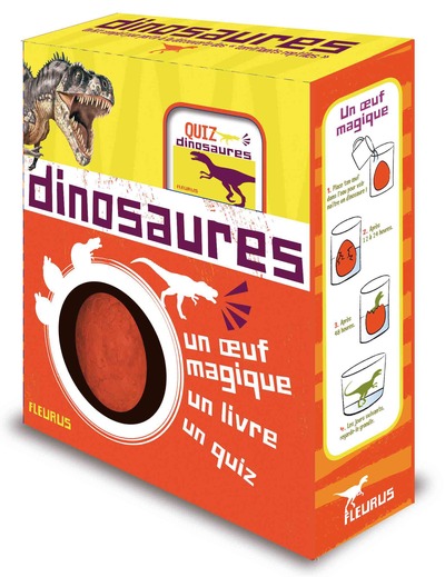 DINOSAURES - COFFRET VOIR + OEUF MAGIQUE