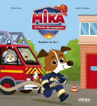 MIKA A L´ECOLE DES POMPIERS - BAPTEME DU FEU !