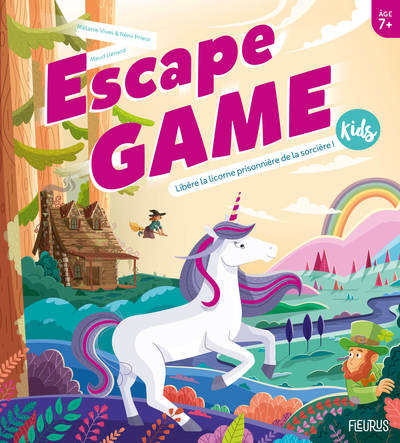 ESCAPE GAME KIDS  LIBERE LA LICORNE PRISONNIERE DE LA SORCIERE !