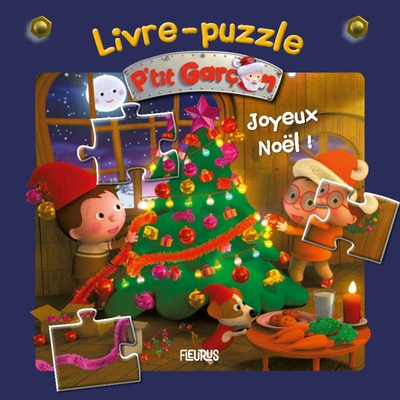 LIVRE PUZZLE P TIT GARCON NOEL