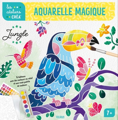 AQUARELLE MAGIQUE. JUNGLE