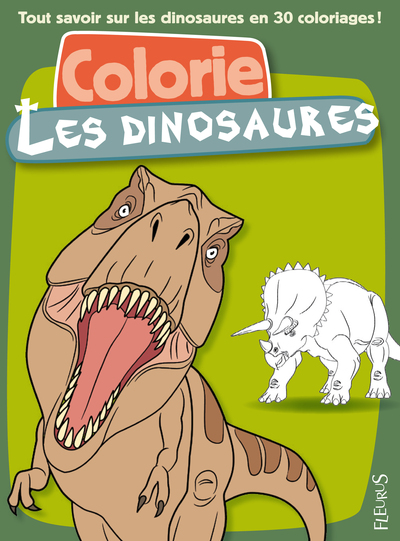 COLORIE LES DINOSAURES