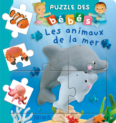 ANIMAUX DE LA MER - PUZZLE DES BEBES