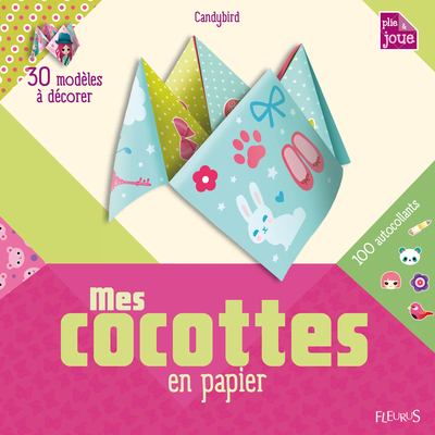 MES COCOTTES EN PAPIER A DECORER
