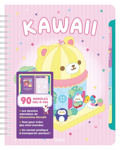 KAWAII - 90 MODELES PAS-A-PAS