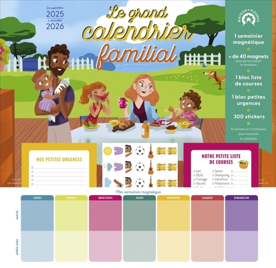 CALENDRIER FAMILIAL 2025/2026