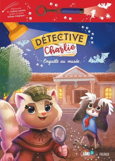 DETECTIVE CHARLIE - ENQUETE AU MUSEE (LAMPE MAGIQUE)