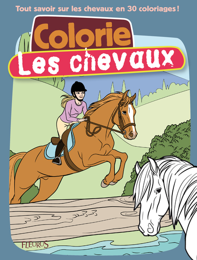 COLORIE LES CHEVAUX