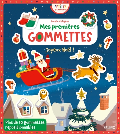 MES PREMIERES GOMMETTES JOYEUX NOEL !