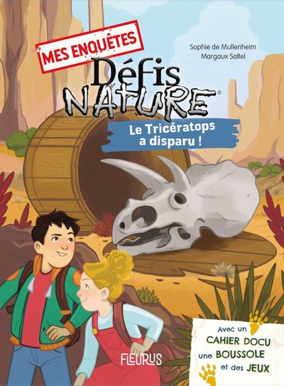 MES ENQUETES DEFIS NATURE : LE TRICERATOPS A DISPARU !