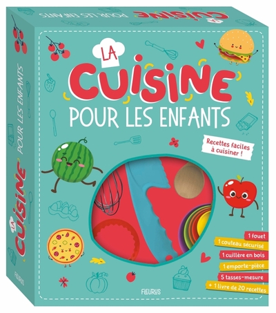 CUISINE POUR LES ENFANTS (COFFRET)