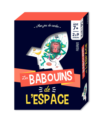 BABOUINS DE L ESPACE - JEU DE CARTES - 7 ANS ET +